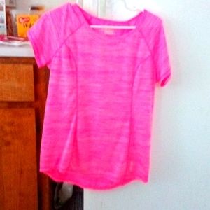 New Era Hot Pink stretchy work out top